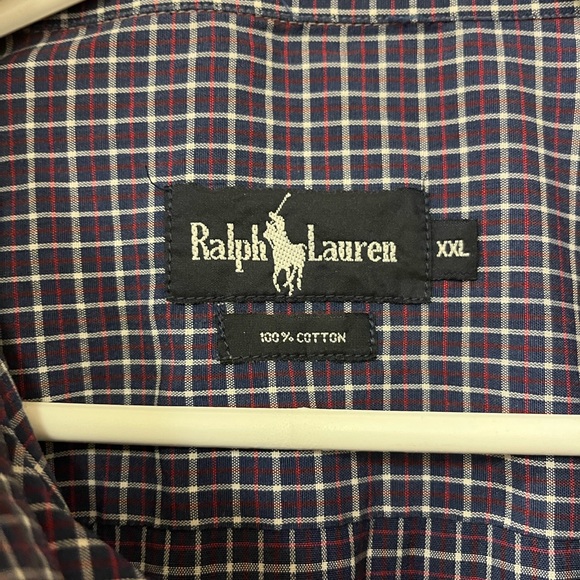 Ralph Lauren Plaid Button Up - Picture 2 of 3